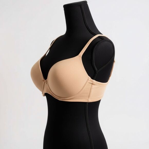 🤎 Soma Embraceable Perfect Coverage Bra 36C • Tan • Ultra Soft & Supportive ✨ - Picture 4 of 5